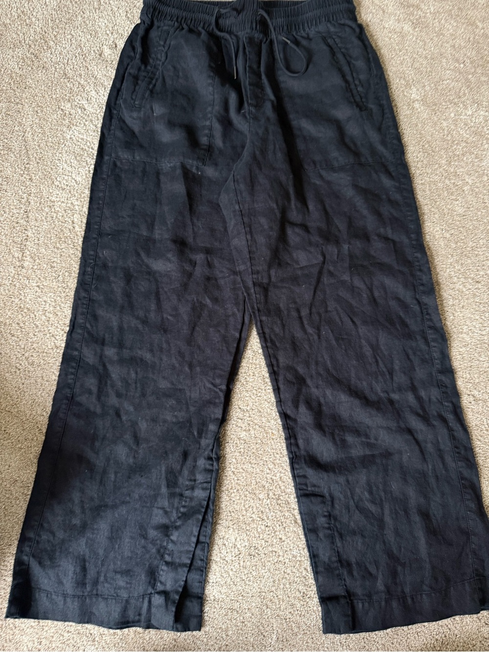 Athleta Linen Blend Pants
